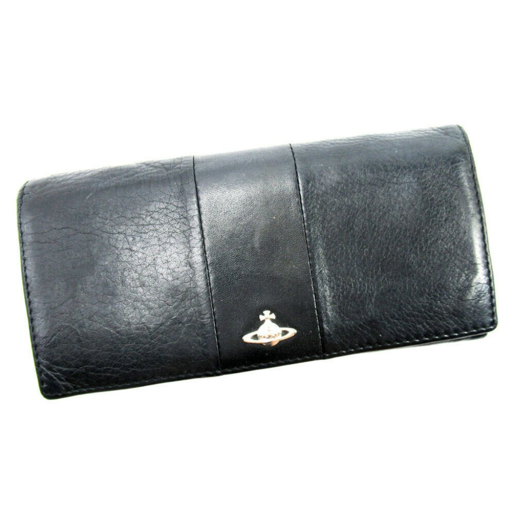 Auth Vivienne Westwood Purse Orb Leather Auth Used F1550